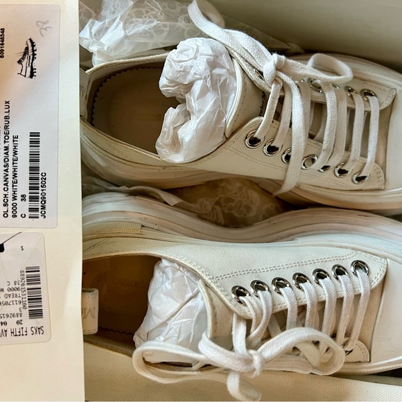 Alexander McQueen White Women's Sneakers - Picture 4 of 7